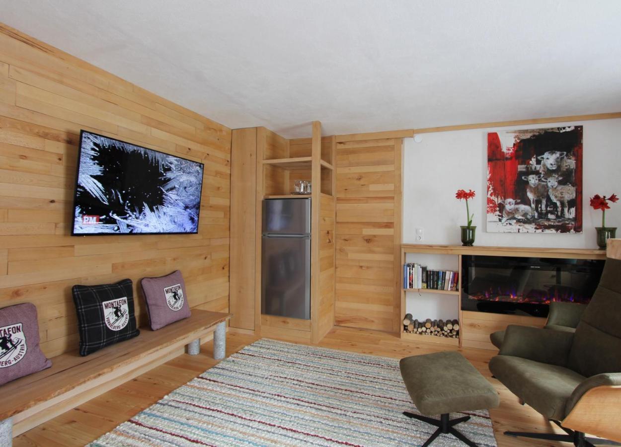 Bed and Breakfast Haus am Rain Partenen Exterior foto