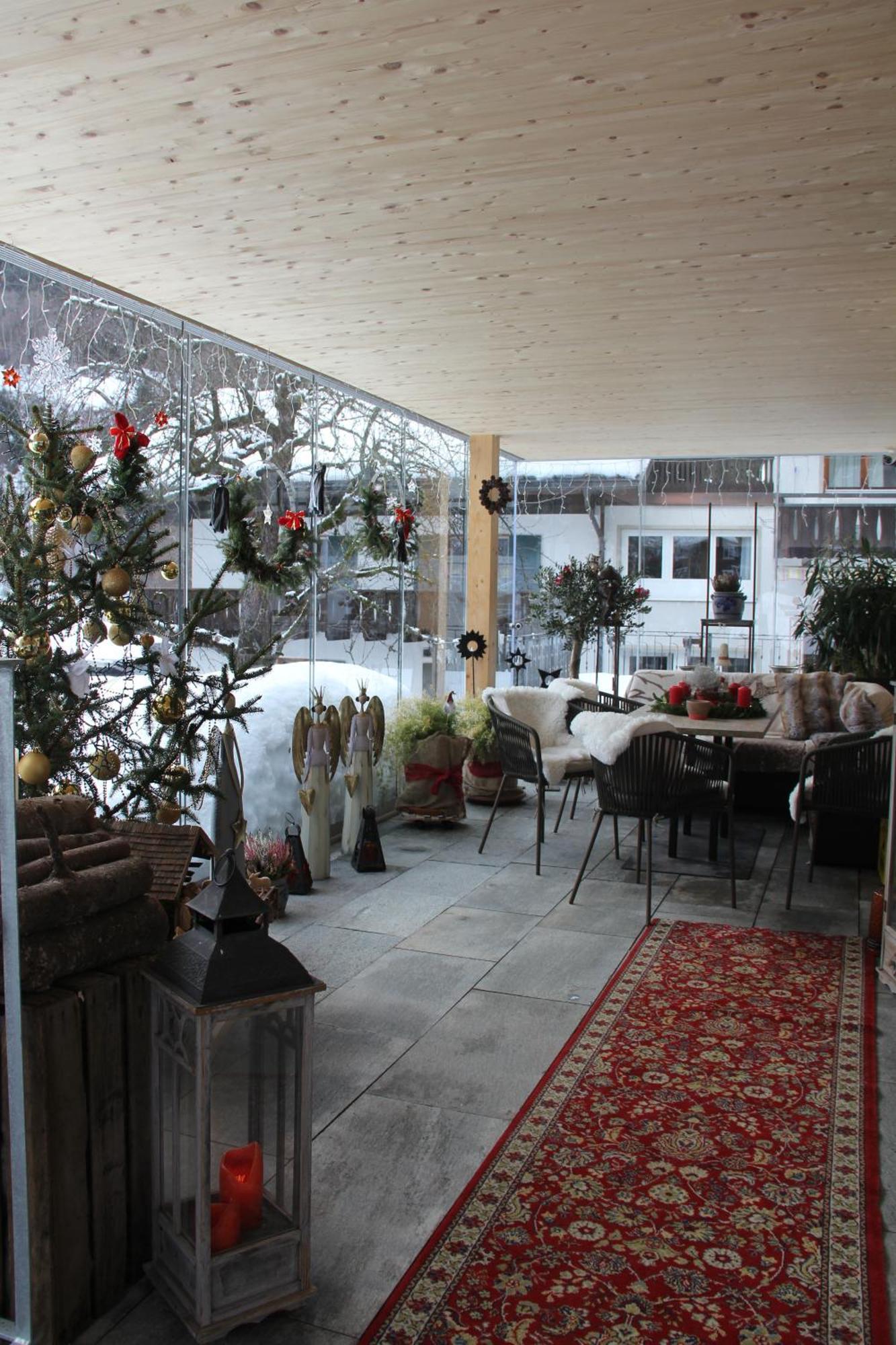 Bed and Breakfast Haus am Rain Partenen Exterior foto