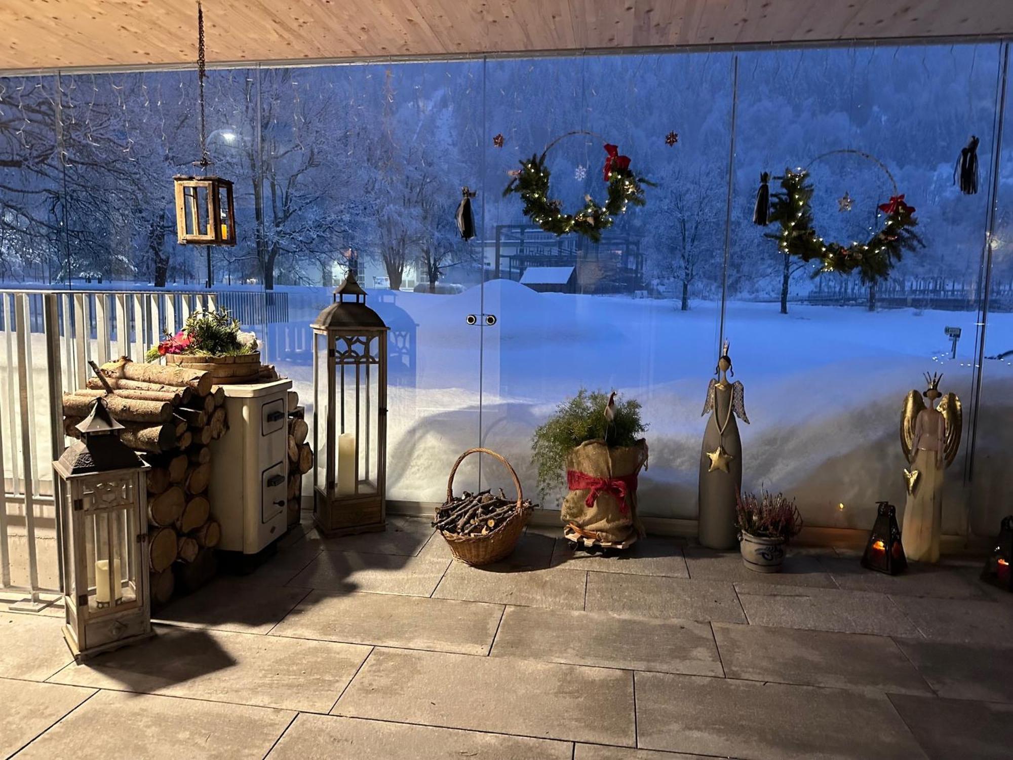 Bed and Breakfast Haus am Rain Partenen Exterior foto